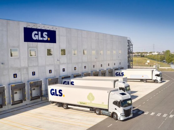 a GLS Hub and a truck